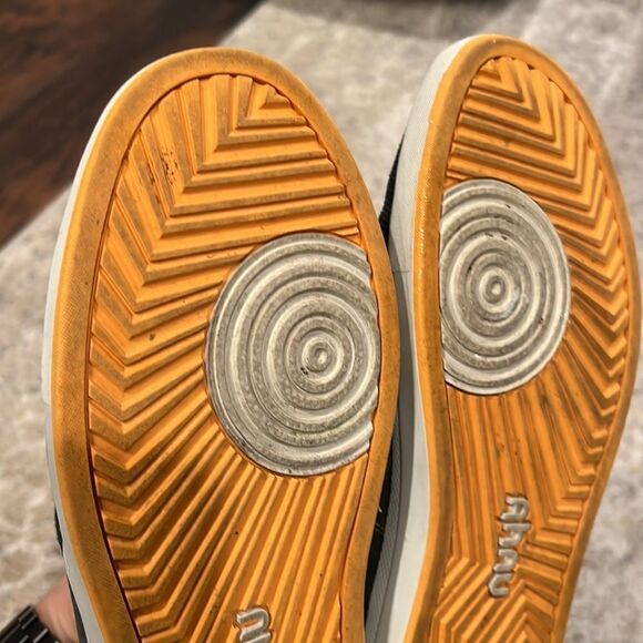 AHNU Mens Leather Slip On Loafers Tennis Shoes
Sz US 8.5 Blue Green - Picture 6 of 9